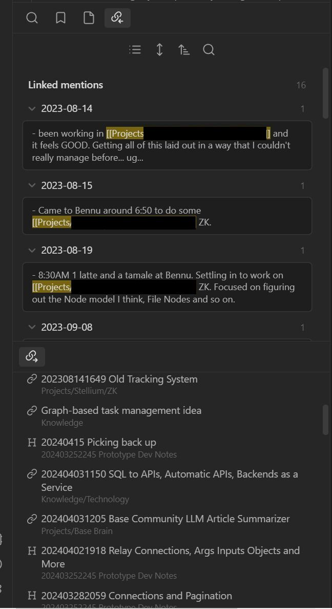 Personal Knowledge Management for the Astrologically Obsessed, or SADALKASTEN